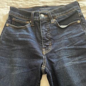 Lucky brand skinny jeans navy blue